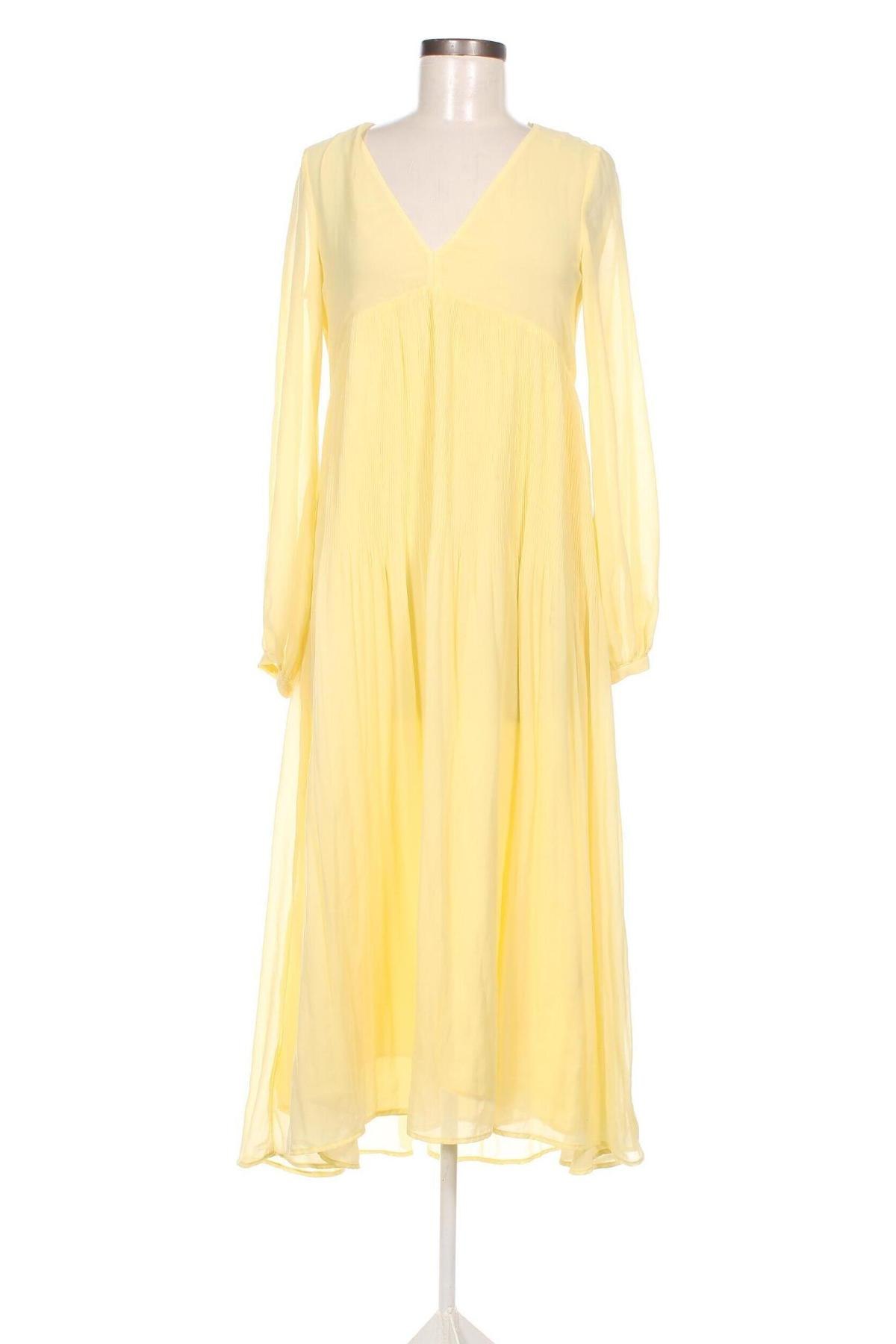 Kleid Zara, Größe M, Farbe Gelb, Preis 20,33 €