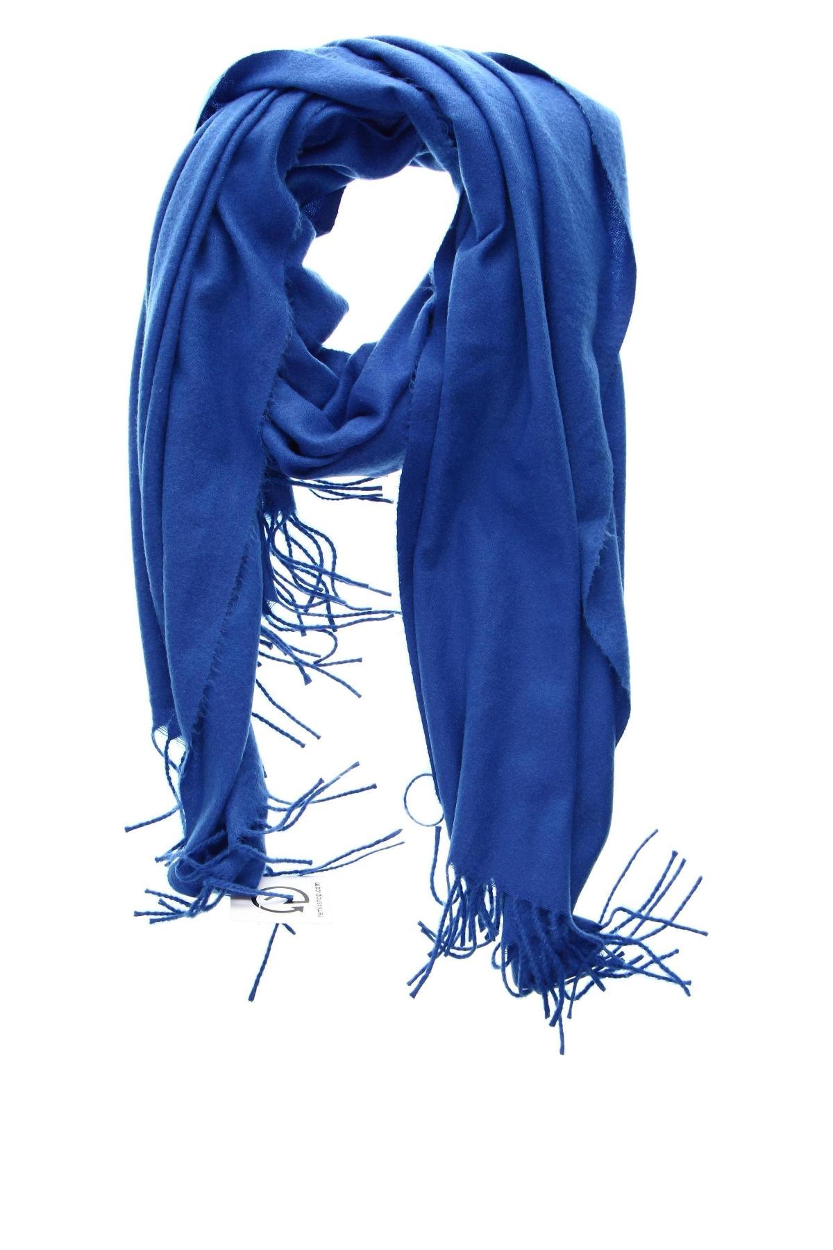 Κασκόλ Cashmere, Χρώμα Μπλέ, Τιμή 12,28 €