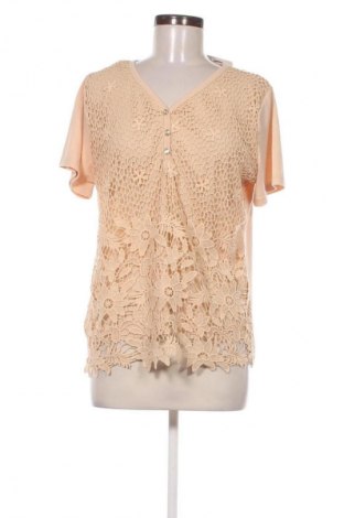 Bluzka damska Fashion, Rozmiar L, Kolor Beżowy, Cena 25,99 zł
