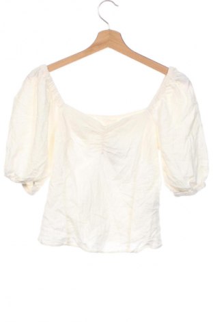 Дамска блуза H&M, Размер XS, Цвят Екрю, Цена 19,99 лв.