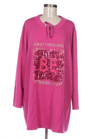 Дамска блуза Mia Moda, Размер 4XL, Цвят Розов, Цена 23,99 лв.