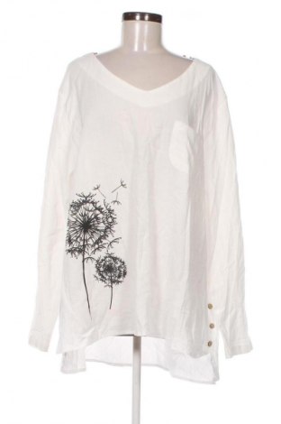 Dámska blúza Unbranded, Veľkosť 4XL, Farba Biela, Cena  9,72 €