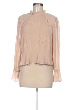 Дамска блуза Zara, Размер M, Цвят Бежов, Цена 22,99 лв.
