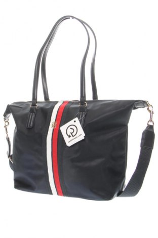 Дамска чанта Tommy Hilfiger, Цвят Син, Цена 174,99 лв.