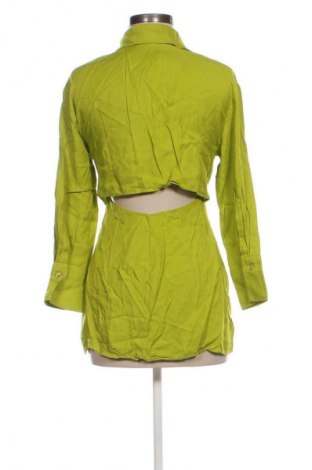 Дамска риза Zara, Размер S, Цвят Зелен, Цена 11,99 лв.