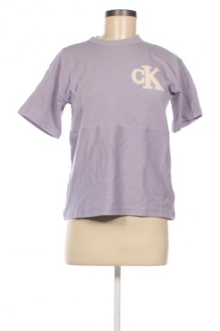 Tricou de femei Calvin Klein Jeans, Mărime L, Culoare Mov, Preț 267,99 Lei