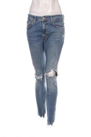 Női farmernadrág Bershka, Méret M, Szín Kék, Ár 3 136 Ft