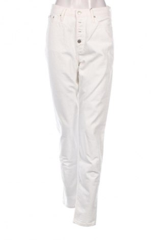 Damskie jeansy Calvin Klein Jeans, Rozmiar M, Kolor Biały, Cena 261,60 zł
