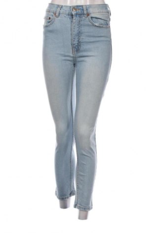 Blugi de femei Pull&Bear, Mărime S, Culoare Albastru, Preț 94,99 Lei