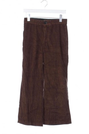 Dámské manšestráky  Zara, Velikost XS, Barva Hnědá, Cena  149,00 Kč