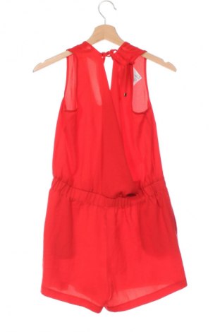 Women's short jumpsuit Zara, Μέγεθος XS, Χρώμα Κόκκινο, Τιμή 21,99 €