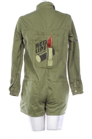 Kurzer Damenoverall Zara Trafaluc, Größe S, Farbe Grün, Preis € 15,64