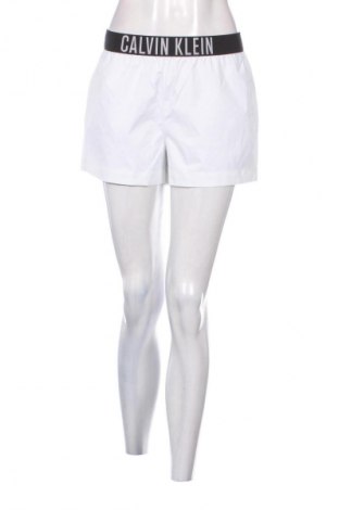 Pantaloni scurți de femei Calvin Klein, Mărime S, Culoare Alb, Preț 399,99 Lei
