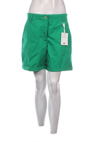 Pantaloni scurți de femei Tommy Hilfiger, Mărime M, Culoare Verde, Preț 539,99 Lei