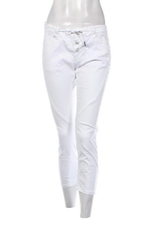 Pantaloni de femei Blue Monkey, Mărime L, Culoare Alb, Preț 94,99 Lei