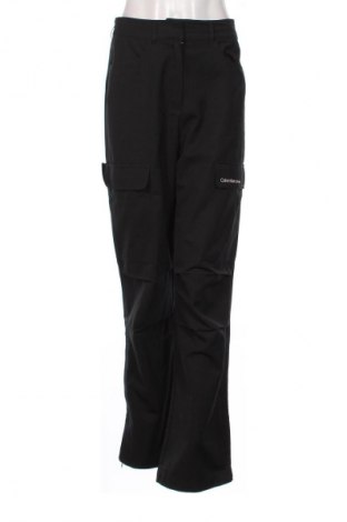 Damskie spodnie Calvin Klein Jeans, Rozmiar S, Kolor Czarny, Cena 599,99 zł