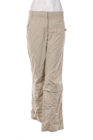 Damenhose Jack Wolfskin, Größe M, Farbe Beige, Preis 37,99 €