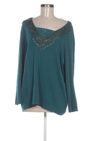 Damski sweter Dressbarn, Rozmiar XXL, Kolor Zielony, Cena 35,99 zł