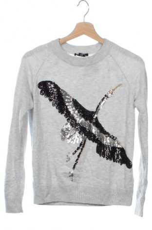 Дамски пуловер H&M, Размер XS, Цвят Сив, Цена 9,99 лв.
