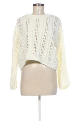 Damski sweter H&M Divided, Rozmiar M, Kolor ecru, Cena 28,99 zł