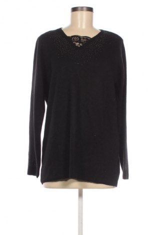 Damski sweter Laura Torelli, Rozmiar M, Kolor Czarny, Cena 33,99 zł