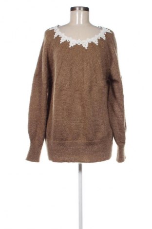 Damski sweter Lola Paltinger, Rozmiar XXL, Kolor Brązowy, Cena 94,99 zł