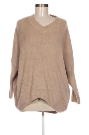Damenpullover M&V, Größe L, Farbe Beige, Preis 7,99 €