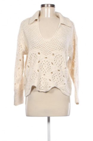 Damski sweter Mango, Rozmiar M, Kolor ecru, Cena 88,99 zł