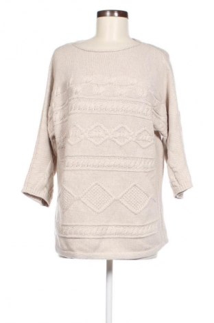 Damenpullover Oui, Größe M, Farbe Beige, Preis 15,99 €