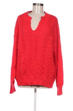 Pulover de femei Unbranded, Mărime 3XL, Culoare Roșu, Preț 28,99 Lei