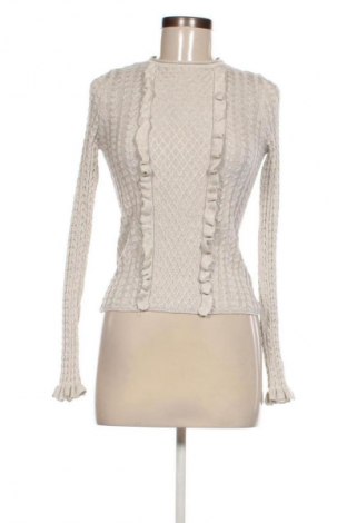 Damski sweter Zara Knitwear, Rozmiar M, Kolor Beżowy, Cena 46,99 zł