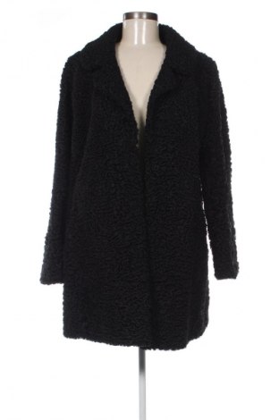 Palton din blană pentru damă Unbranded, Mărime S, Culoare Negru, Preț 211,99 Lei