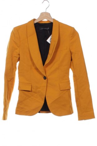 Damen Blazer Zara, Größe XS, Farbe Gelb, Preis € 33,99
