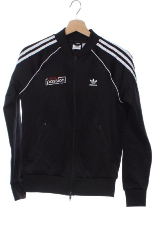Дамско спортно горнище Adidas Originals, Размер XS, Цвят Черен, Цена 19,99 лв.