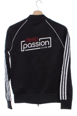 Дамско спортно горнище Adidas Originals, Размер XS, Цвят Черен, Цена 19,99 лв.