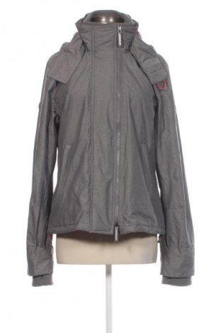 Γυναικείο μπουφάν Superdry, Μέγεθος L, Χρώμα Γκρί, Τιμή 27,99 €