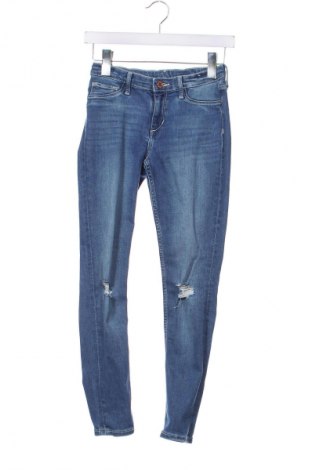 Dětské džíny  H&M, Velikost 9-10y/ 140-146 cm, Barva Modrá, Cena  149,00 Kč