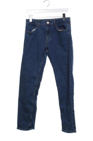 Dětské džíny  H&M, Velikost 12-13y/ 158-164 cm, Barva Modrá, Cena  125,00 Kč