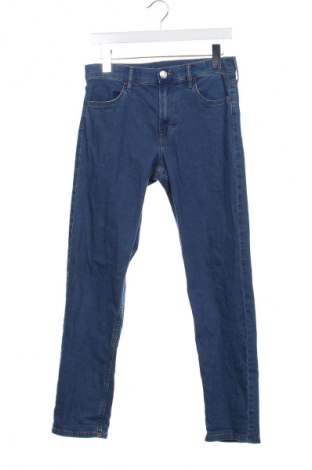 Dětské džíny  H&M, Velikost 12-13y/ 158-164 cm, Barva Modrá, Cena  125,00 Kč