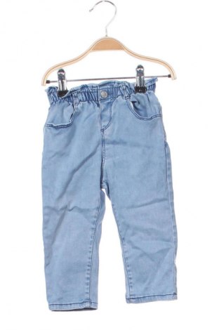 Dětské džíny  Zara, Velikost 12-18m/ 80-86 cm, Barva Modrá, Cena  203,00 Kč