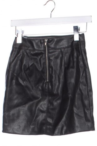 Bőrszoknya H&M Divided, Méret XXS, Szín Fekete, Ár 1 809 Ft