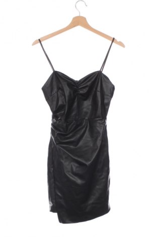 Skórzana sukienka Zara, Rozmiar S, Kolor Czarny, Cena 88,99 zł