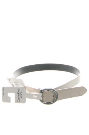 Pasek Calvin Klein Jeans, Kolor Beżowy, Cena 231,99 zł
