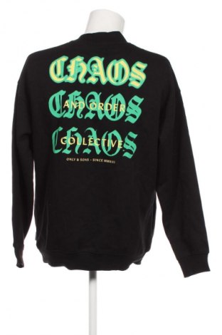 Ανδρική μπλούζα Only & Sons, Μέγεθος L, Χρώμα Μαύρο, Τιμή 25,99 €