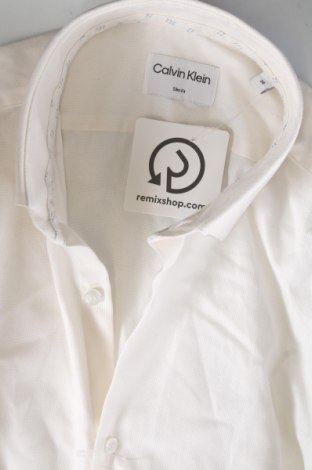 Cămașă de bărbați Calvin Klein, Mărime S, Culoare Alb, Preț 382,99 Lei