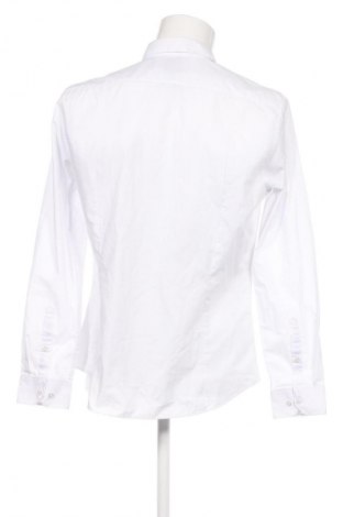 Мъжка риза H&M, Размер L, Цвят Бял, Цена 28,99 лв.