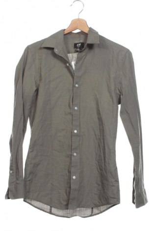 Cămașă de bărbați H&M, Mărime XS, Culoare Verde, Preț 73,98 Lei
