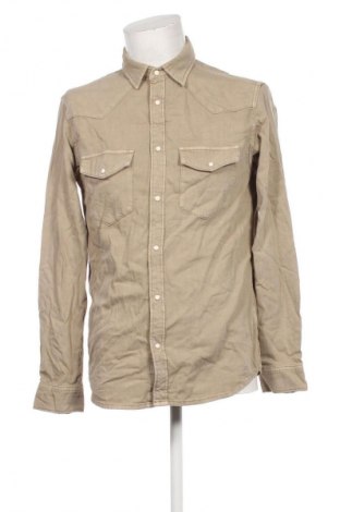 Herrenhemd Jack & Jones, Größe L, Farbe Beige, Preis € 19,99