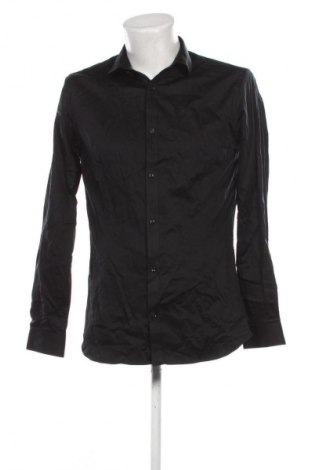 Ανδρικό πουκάμισο Jack & Jones, Μέγεθος L, Χρώμα Μαύρο, Τιμή 10,99 €