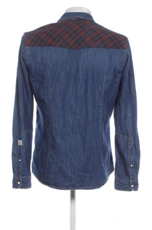 Cămașă de bărbați Tom Tailor, Mărime M, Culoare Albastru, Preț 104,59 Lei